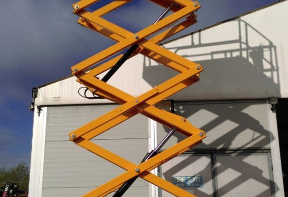 hauloutte 12 metre scissor lifts